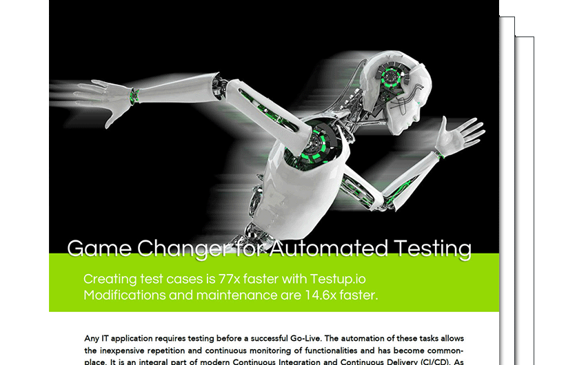 Artikel Game Changer for Automated Testing
